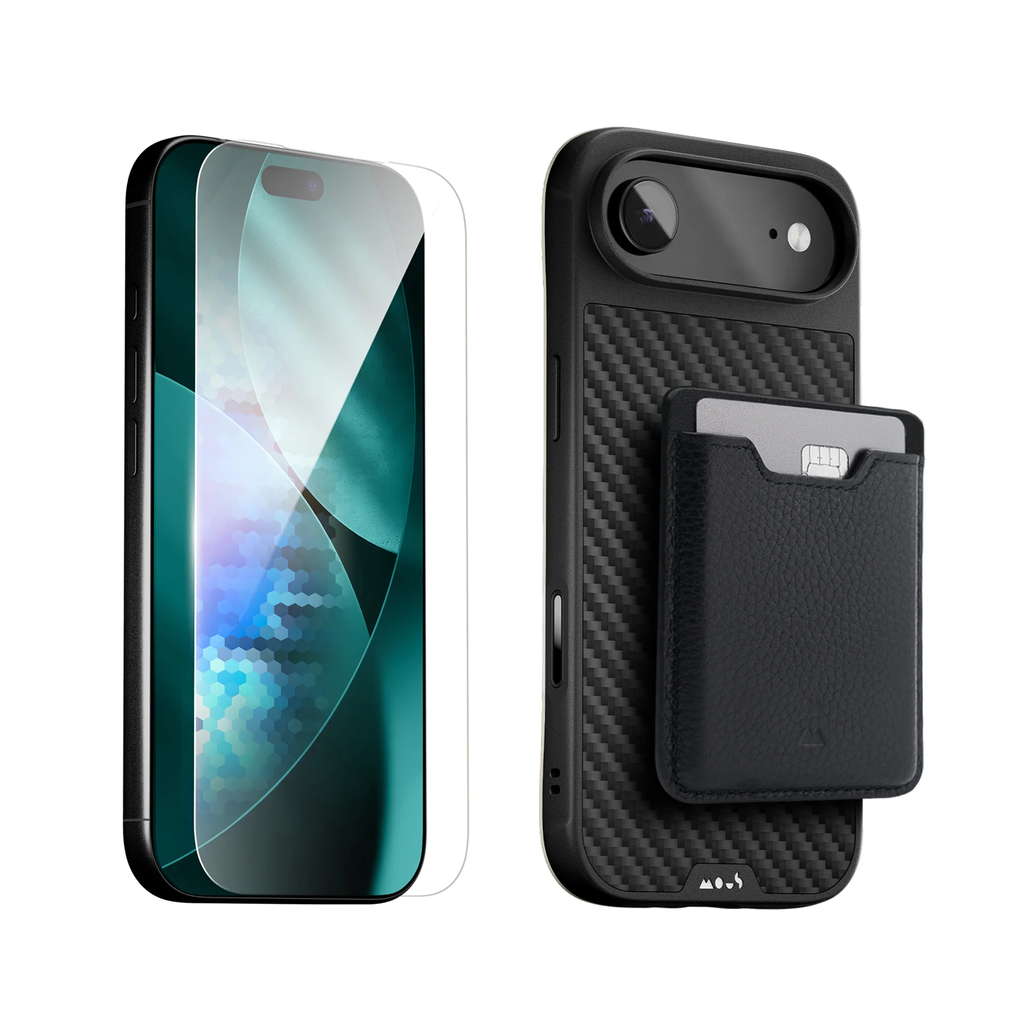 Aramid Fibre Protective Case, Screen Protector and Card Wallet - Apple Starter Kit - Image 5