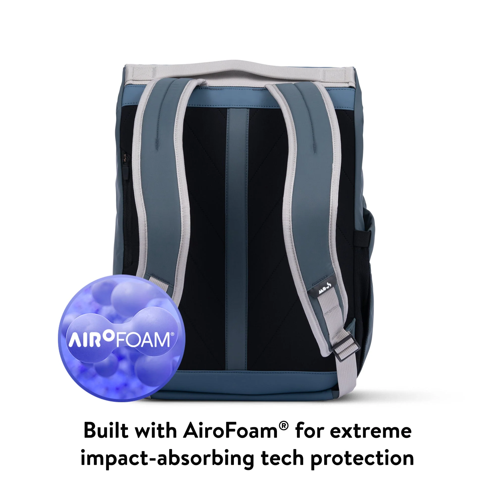 Flap Backpack with AiroFoam® - Marine - Image 4