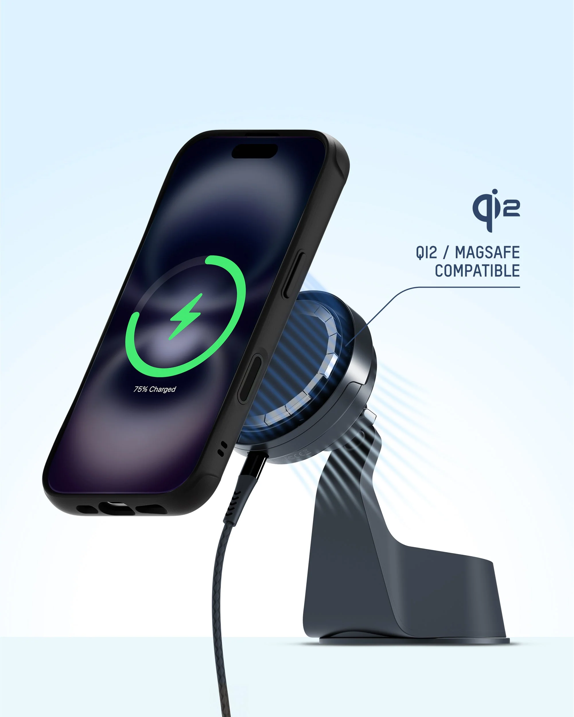 Wireless Charging Suction Mount - Image 5